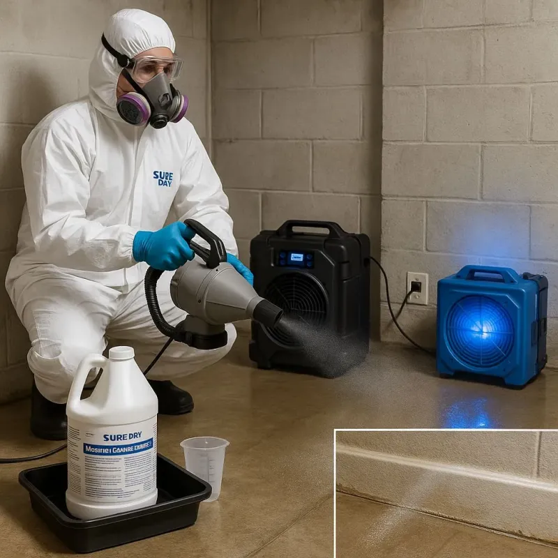 Sanitization and Odor Removal process in Brownsville, TN