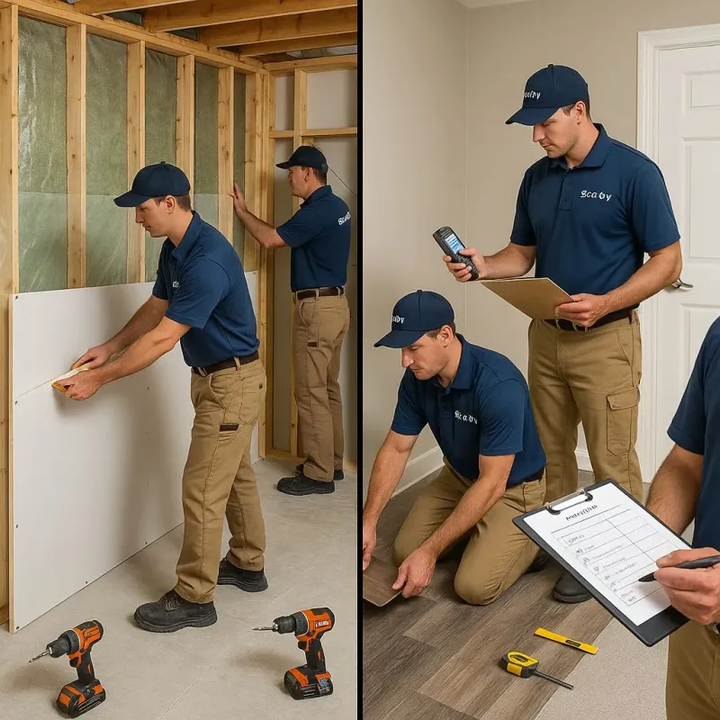 Repairs and Reconstruction process in Brownsville, TN